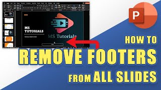 SOLVED: Remove Footers from ALL Slides (even when it won