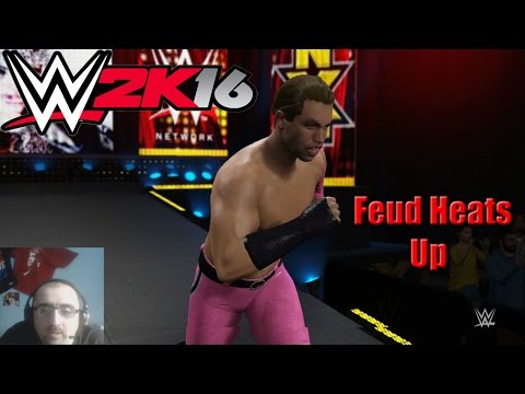 WWE 2K16 my career mode #6 - Feud Heats Up [WWE MyCareer PS4/XBOX ONE/NEXT GEN Part 6}
