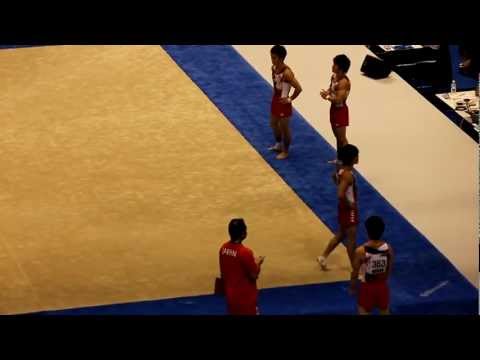 43rd AGWC - Tokyo 2011 (Floor warm-up, Japan)