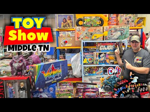 Giocattoli d'epoca e oggetti da collezione a profusione! Middle Tennessee Toy Show: fantastici ri...