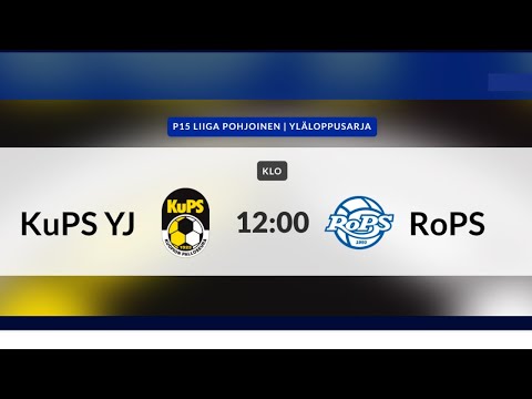 P15 Liiga Pohjoinen KuPS YJ - RoPS 20.8.2022 1.puoliaika