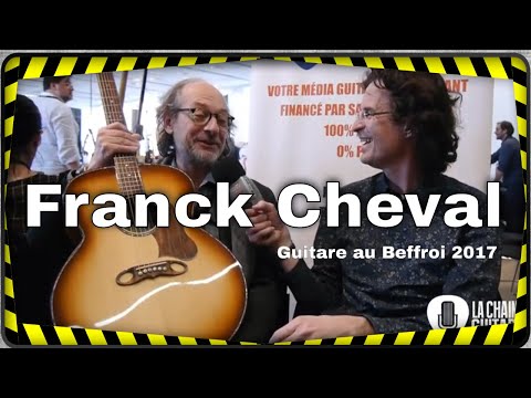 Interview luthier Franck Cheval lors du festival Guitares au Beffroi 2017