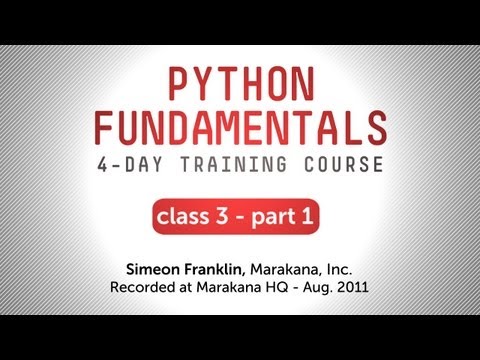 Python Fundamentals Training Functional Programming