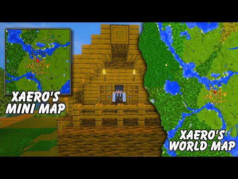 ✅ Как установить мини-карту и карту мира Xaero в Minecraft (пошагово) 🗺️