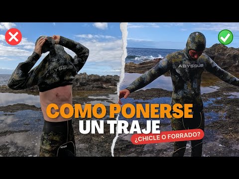 How to Put On and Take Off a Wetsuit (EASY) | Spearfishing