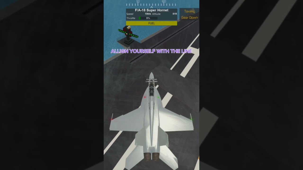 HOW TO CATAPULT LAUNCH IN PTFS #pilot #roblox #ptfs #navy #f18 #topgun #military #robloxshorts #jets