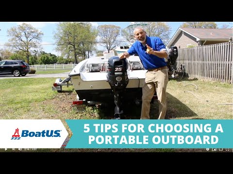 Choosing an Outboard Motor for a Small Boat | BoatUS
