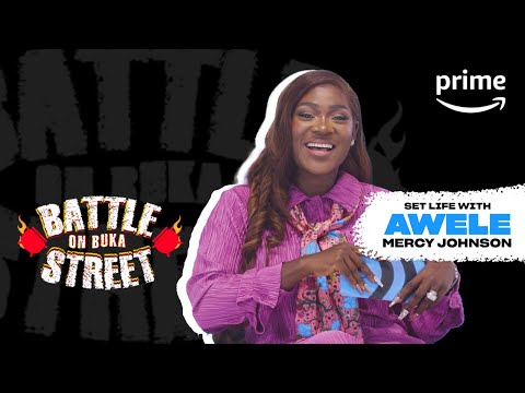 On The Set Of Battle On Buka Street With Awele (Mercy Johnson)