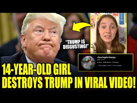 14-Year-Old Goes VIRAL For TAKING DOWN Trump and MAGA