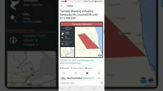 Sandusky, Michigan Tornado 7-27-21