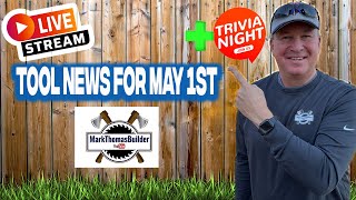 LIVESTREAM TONIGHT! New Tool News + Some Tool Trivia! Stop and Say HI!