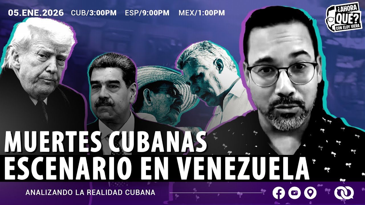 Muertes cubana y escenario en Venezuela