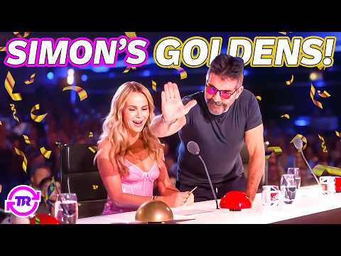ALL 18 Simon Cowell GOLDEN BUZZERS On AGT From 2016-2025! 🌟