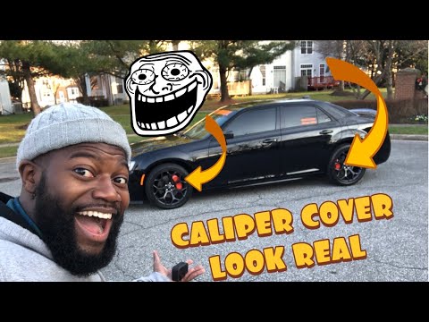 2019 CHRYSLER 300s CALIPER COVERS LOOKS AGGRESSIVE MORE SRT!! 🔥
