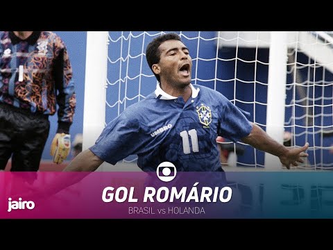 Gol de Romário: Brasil vs Holanda | Quartas Final Copa 94