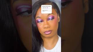 PURPLE HALO EYESHADOW 😍💜 #wocmakeup #eyeshadowtutorial #makeup #beginnerfriendlymakeup