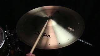 Video thumbnail for Zildjian 22" A Swish Knocker by The Drum Shop - Portland, Maine
