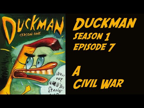 Duckman Season 1, Episode 7. A Civil War