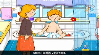 14.Wash your face