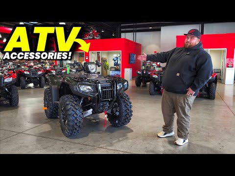 NEW Honda Foreman Rubicon TRX520 ATV Accessories with Big HAM!
