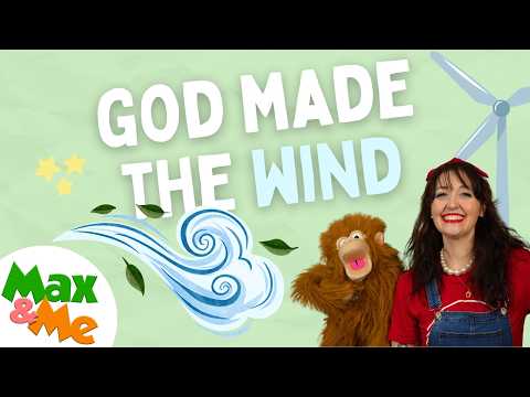 God Made The Wind 🌬️🐒 | Max & Me Ep. 16 | Christian Puppet Show