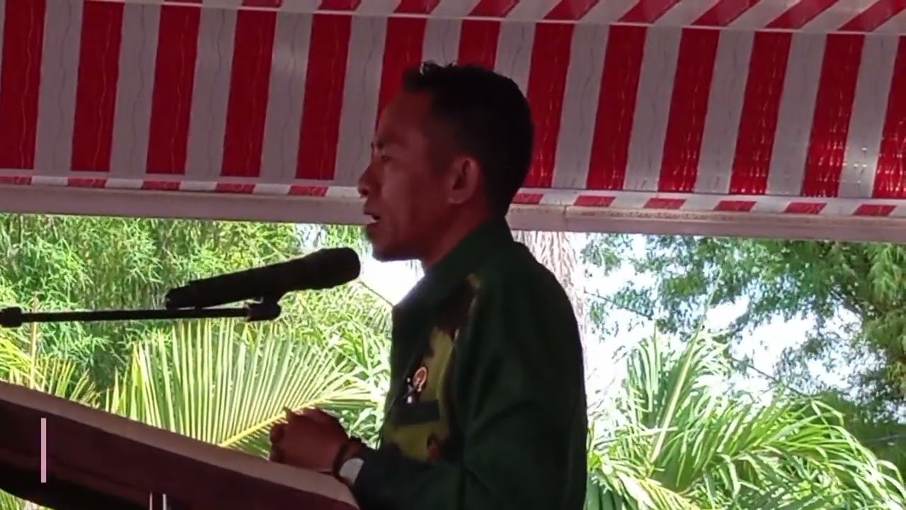 SEKAPUR SIRIH KETUA DPRD KABUPATEN ALOR DALAM ACARA PENERIMAAN BUPATI DAN WAKIL BUPATI ALOR