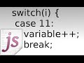 JavaScript Switch Statement With Fallthrough