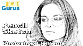 How You Can Make a Pencil Sketch from a Photo with Photoshop Elements
