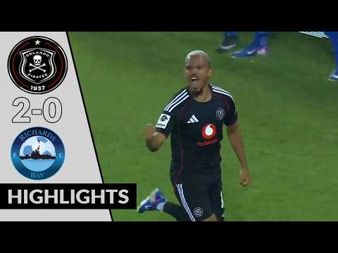 Orlando Pirates vs Richards Bay | Oswin Appollis ‣ Highlights & Goals Match 2026