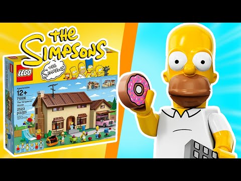 I Built THE SIMPSONS in Lego