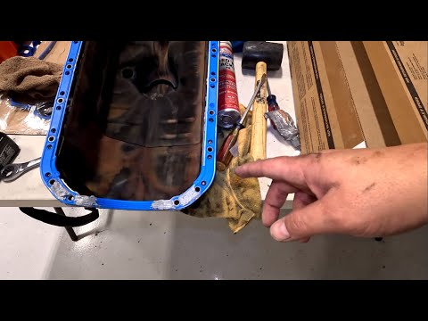 How To:  2003 1.7L Honda Civic Oil Pan Gasket & Rear Main Seal Replacement