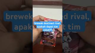 pertama kali ngebuka destined rivals, bagus ga ya setnya? #pokemon #teamrocket #tcg