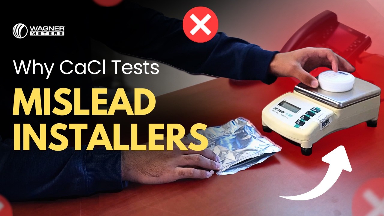 Demonstrating Why Calcium Chloride Tests Don’t Measure Vapor Emissions