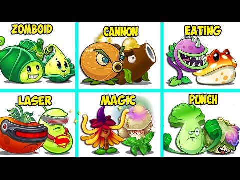 Random 10 Best Pair Plants - Who Will Win? - PvZ 2 Team Plant Vs Team Plant