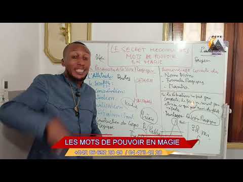 LE SECRET MECONNU DES MOTS DE POUVOIR EN MAGIE