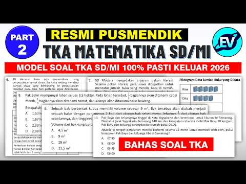 Bedah Konsep Pecahan Senilai, Desimal, dan Persen TKA Matematika SD