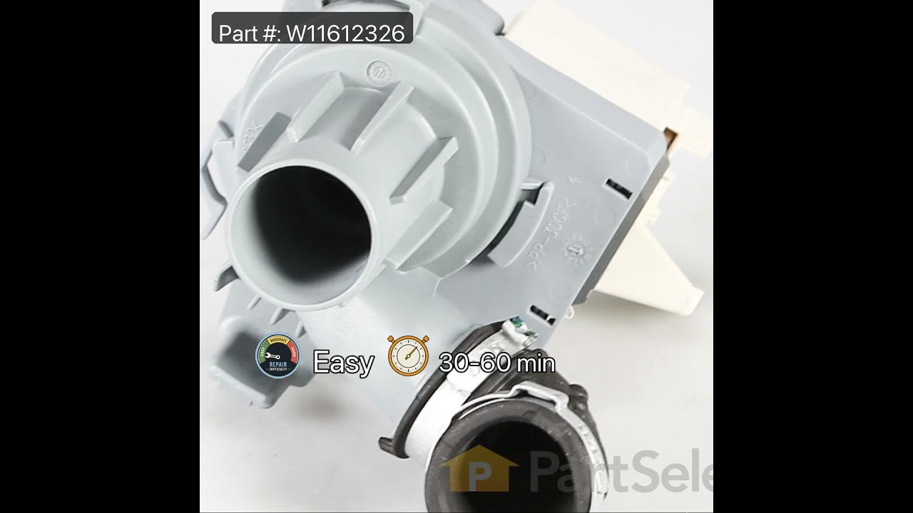 Replacing your Whirlpool Dishwasher Circulation Pump
