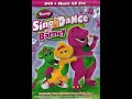 Barney Sing And Dance With Barney 2004 DVD