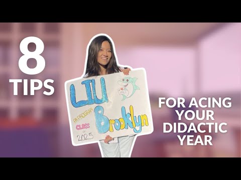 How to Get STRAIGHT A's in PA School Didactic Year | 8 PROVEN Study Tips