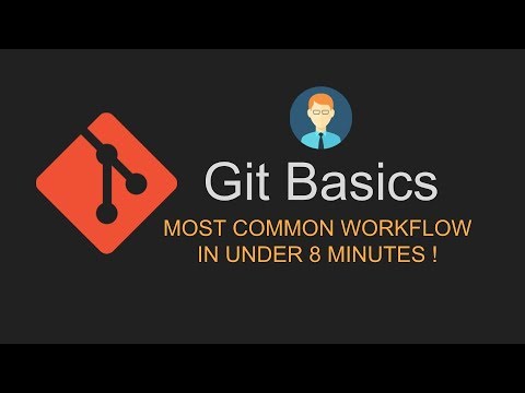 Git basics | 8 commands in 8 minutes | Github tutorial for beginners