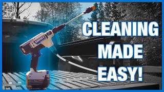 Cleaning Made Easy: HART 20v 600psi Brushless Power Cleaner Kit