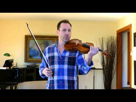 Holding the baroque violin