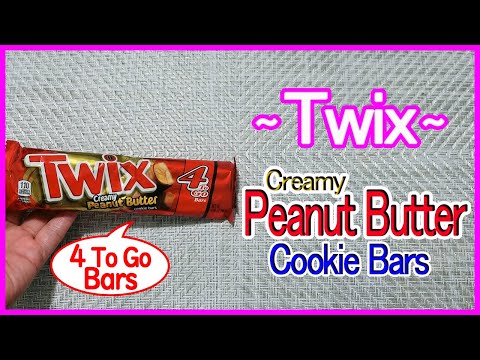 Twix Creamy Peanut Butter Cookie Bars 4 To Go Bars