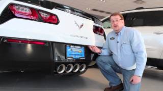 How to Open the door in a  2014 Corvette with a Dead Battery