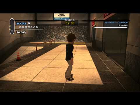 Tony Hawk's Pro Skater HD (THPSHD) Walkthrough with Commentary Part 4 - Mall from THPS1