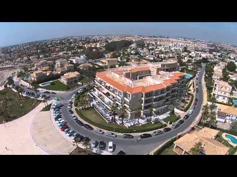 DRONE view  playa flamenca la ziena orihuela costa 2015