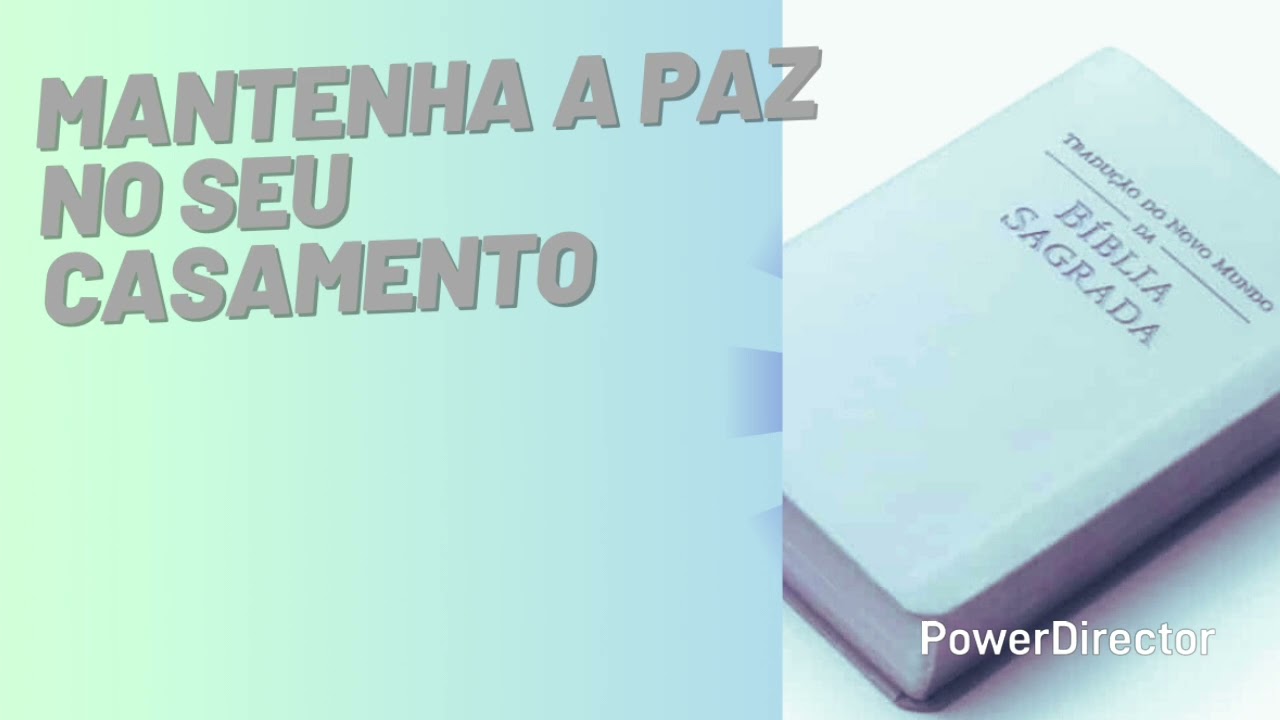 DISCURSO: MANTENHA A PAZ NO SEU CASAMENTO