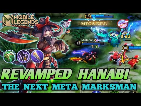 Hanabi Revamped New Meta Marksman Next Update (Misterius Gaming) - Mobile Legends Bang-bang