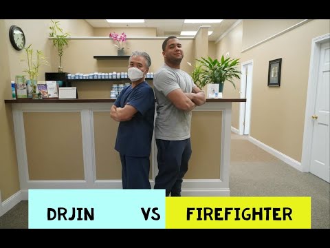 DrJin vs Victor Chiropractic full body adjustments of Goliath 1