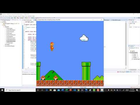Super Mario Bros in Java Days 13 14 World 1 4 Complete